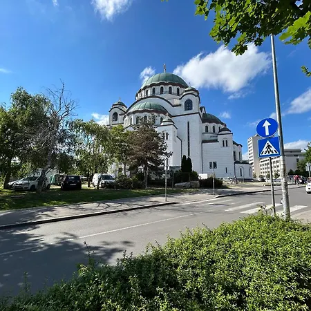 Apartment аппарат рядом с храмом святого саввы Belgrade